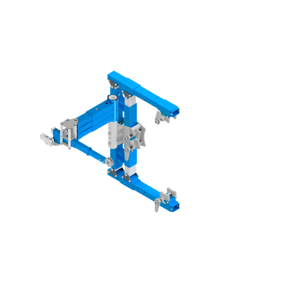 Brazo extensible para punto de anclaje Side Entry PT + Base CLAMP-ON IRUDEK