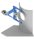 Bras extensible pour point d'ancrage Side Entry PT + Base CLAMP-ON IRUDEK