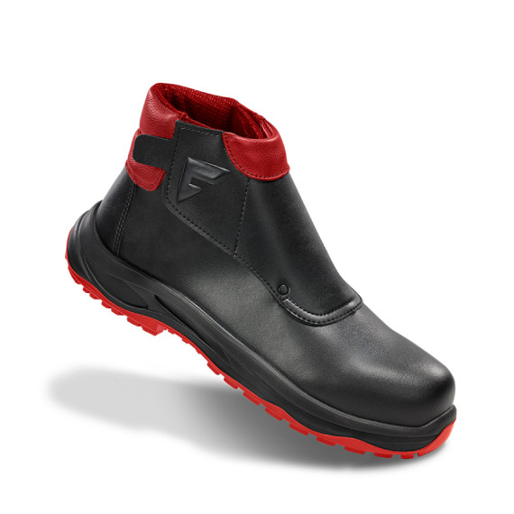 Bota de seguridad micfofibra resistente a salpicadura de soldadura S3S+HI+CI+SR+HRO+FO+LG+WG HR400 FAL