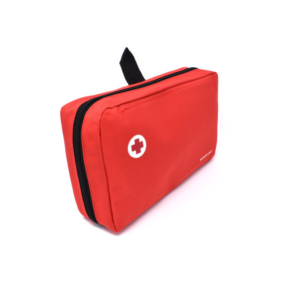 Mala de Primeiros Socorros em Nylon para Alojamentos Turísticos Cor Vermelha