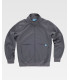 Chaqueta de cuello alto en tejido de microfibra elástico bidireccional B9135 WORKTEAM