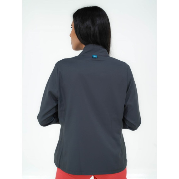 Chaqueta de mujer en tejido de microfibra elástico bidireccional B9136 WORKTEAM