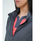Chaqueta de mujer en tejido de microfibra elástico bidireccional B9136 WORKTEAM