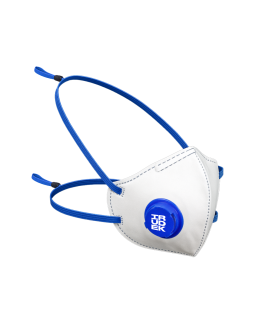 Masque pliable Irudek Protection IRU 410 SLV (boîtes de 10 unités)