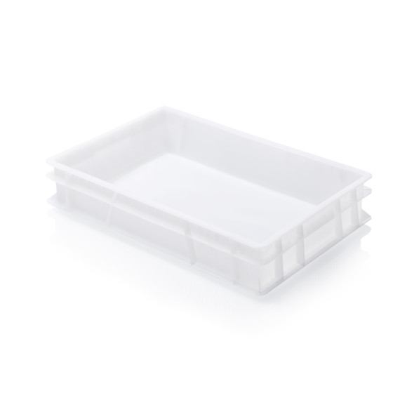 Caja industrial apilable 19 litros 600 x 400 x 100mm DENOX- FAMESA