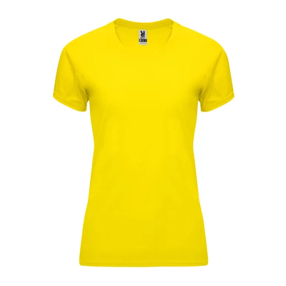 Camiseta de manga ranglán para mujer antihumedad con paneles inferiores BAHRAIN WOMAN ROLY