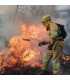 Pack de batefuegos forestal telescópico y mochila extintor forestal para incendios forestales
