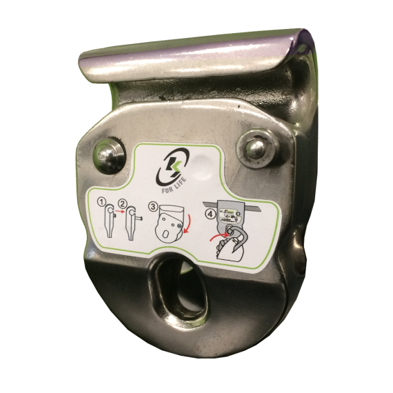 Corredera extraible para línea de vida horizontal KS 4000 cable KRATOS SAFETY