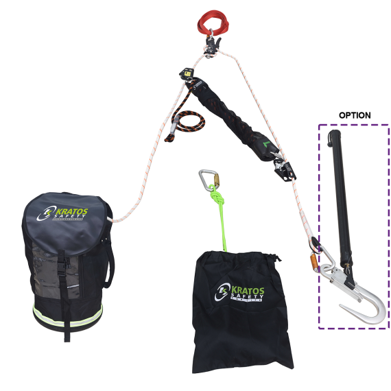 Kit universal de evacuación manual KRATOS SAFETY