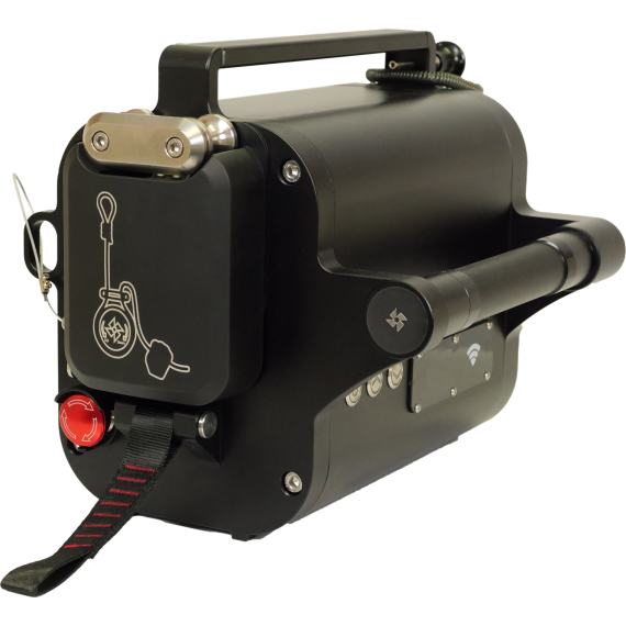 Electric winch for lifting people and loads (IP65) SMART SPIDER MAX KRATOS SAFETY