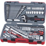 Juego de llaves de vaso 1/4, 3/8 y 1/2 de 127 piezas TM127