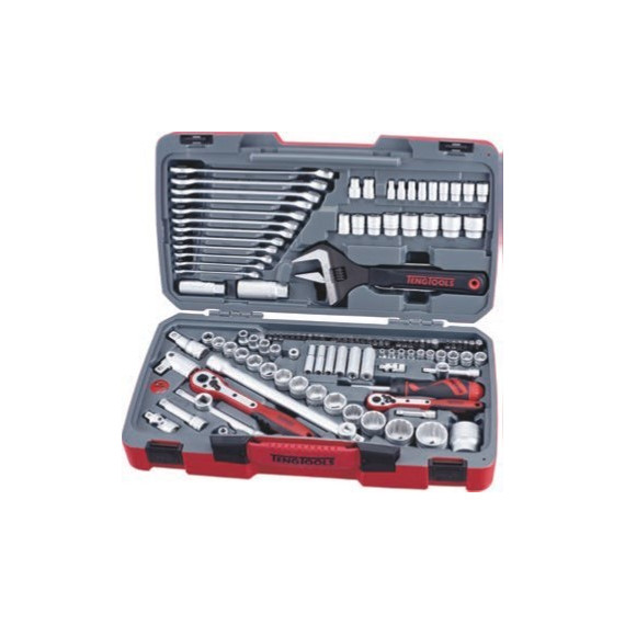 Set di vetro 1/4, 3/8 e 1/2 di 127 pezzi TM127