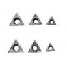 Hard metal plates Pack of 10 pieces OPTIMUM