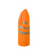 Fluorescent cotton short sleeve polo Reflatex RS with reflective strips Series 305522 VELILLA