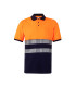 High visibility bicolor cotton polo shirt short sleeve Reflatex RS Series 305523 VELILLA