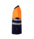 High visibility bicolor cotton polo shirt short sleeve Reflatex RS Series 305523 VELILLA