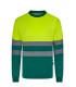 Bicolor Baumwoll-T-Shirt RCS M Velilla 305619
