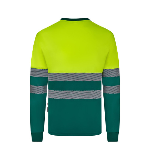 Bicolor Baumwoll-T-Shirt RCS M Velilla 305619