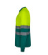 Bicolor Baumwoll-T-Shirt RCS M Velilla 305619