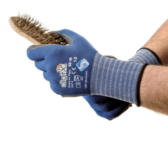 Luvas de nitrilo satinizado Gama Digitx Duralux Palm