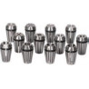 Pinzette-Set mit 12 Teilen von 1 bis 10 mm OPTIMUM