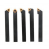 Gioco di lame HM con 5 pezzi da 12 mm OPTIMUM