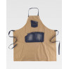 Grembiule in tessuto canvas combinato con denim WORKTEAM Servizi M720