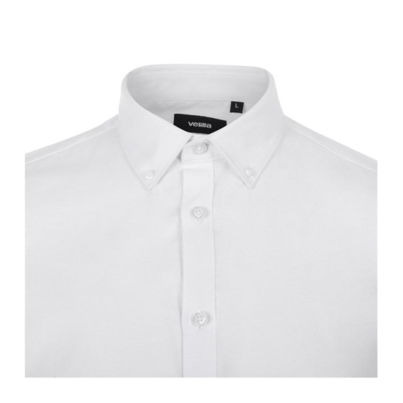 Camisa oxford stretch manga corta hombre VELILLA 405024S