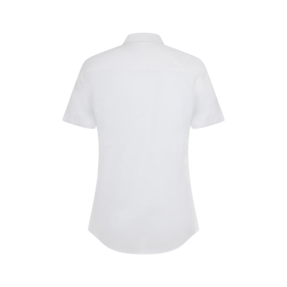 Camisa oxford stretch manga corta mujer VELILLA 405025S
