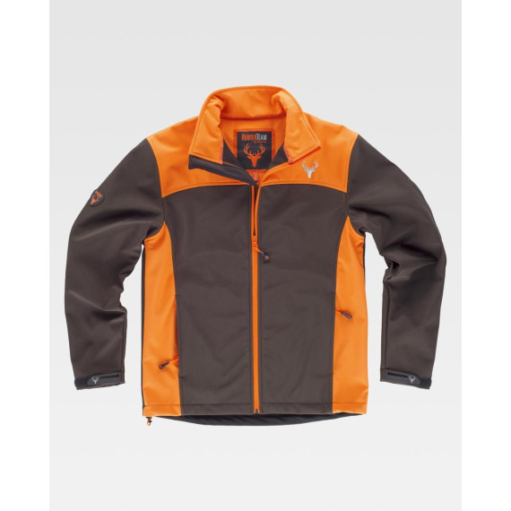 Veste d'atelier avec canésus et côtes contrastées de travail