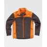 Workshell jacket with contrasting yoke and ribs WORKTEAM S8630 Workshell Sport