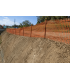 Malla de protección de obra 1 x 50 m SEKURECO