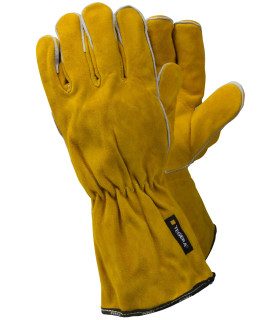 Gants de soudeur contre la chaleur avec poignets élastiques TEGERA WELDING 19