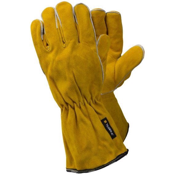 Heat-resistant welding gloves with elastic cuffs TEGERA WELDING 19
