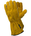 Heat-resistant welding gloves with elastic cuffs TEGERA WELDING 19