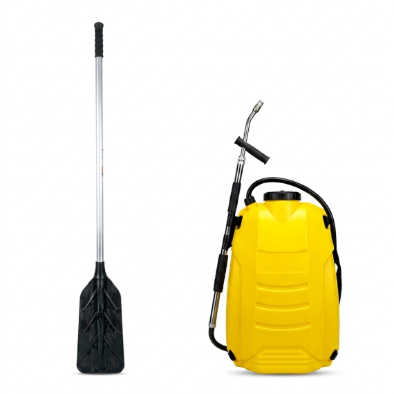 Pack de batefuegos forestal con mango fijo y mochila extintor forestal  para incendios forestales