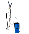 Kit de sauvetage pour chutes avec descendeur D4 IRUDEK RK2 Kit de sauvetage