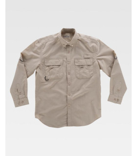 Camicia a maniche lunghe Sport tipo Safari WORKTEAM B8500
