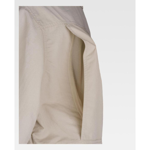 Camisa manga larga Sport tipo Safari WORKTEAM B8500