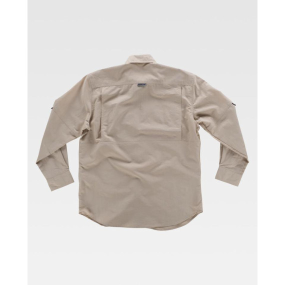 Camisa manga larga Sport tipo Safari WORKTEAM B8500