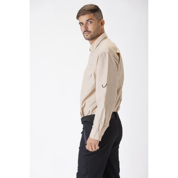 Camisa manga larga Sport tipo Safari WORKTEAM B8500