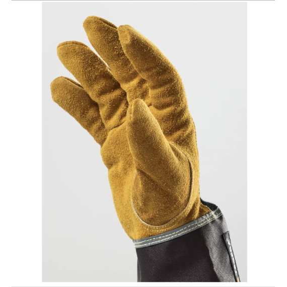 Leather gloves against heat and cuts for heavy-duty work TEGERA 139 (6 pairs)