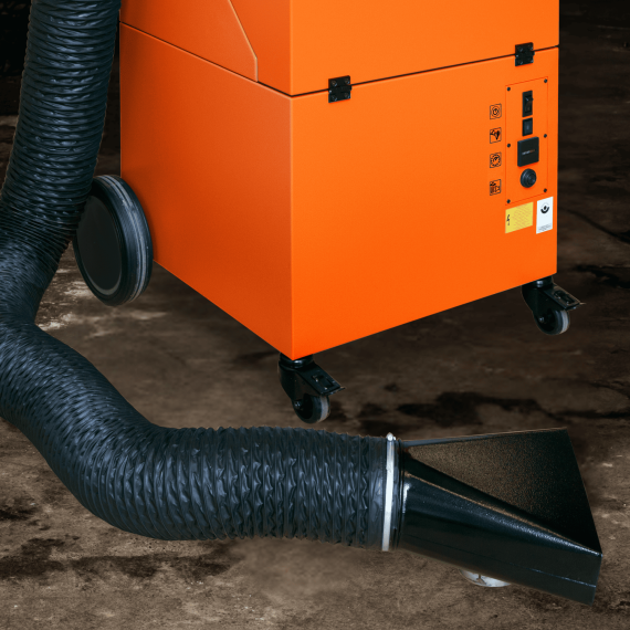 Compact basic SmartMaster suction device for occasional use in welding KEMPER.