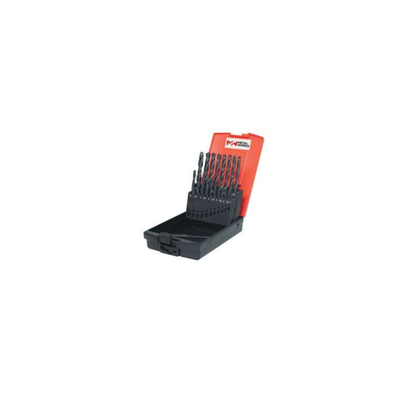 Juego de brocas laminadas MWBL25 – 25 piezas METALWORKS