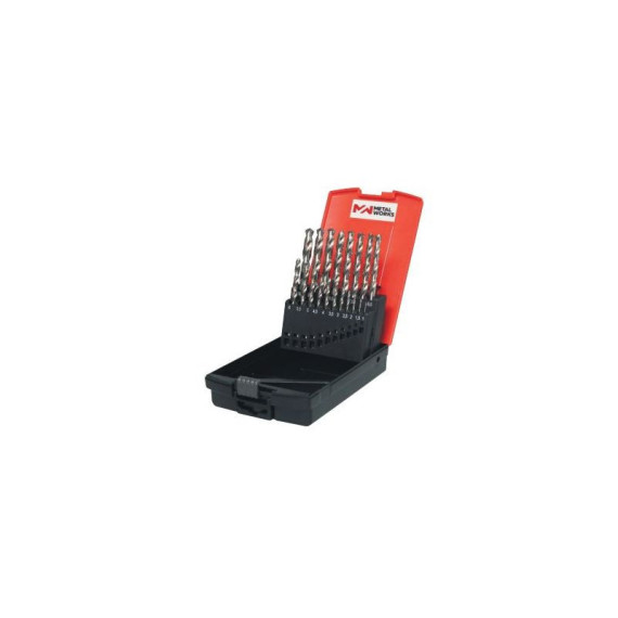 Juego de brocas rectificadas MWBR25 – 25 piezas METALWORKS