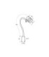 Lámpara led con cabezal articulado WBL 3 OPTIMUM
