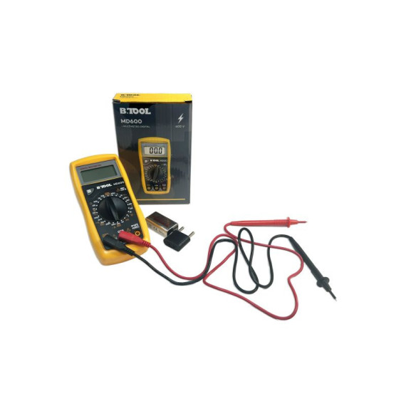 Multímetro digital BT MD600 - 600 V B.TOOL