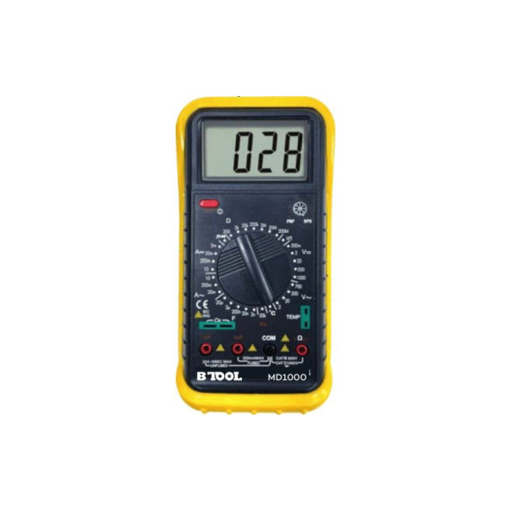 Multímetro digital BT MD1000 - 1000 V B.TOOL