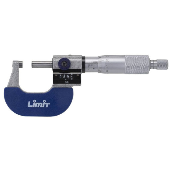 Micrómetro con indicador de lectura analógico 0 - 25 mm LIMIT