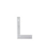 Escuadra lisa angular 90° con base nivel - 3 LIMIT